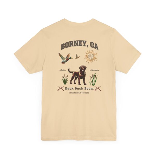 Duck, Duck, Boom Burney CA Short Sleeve Tee - Image 4