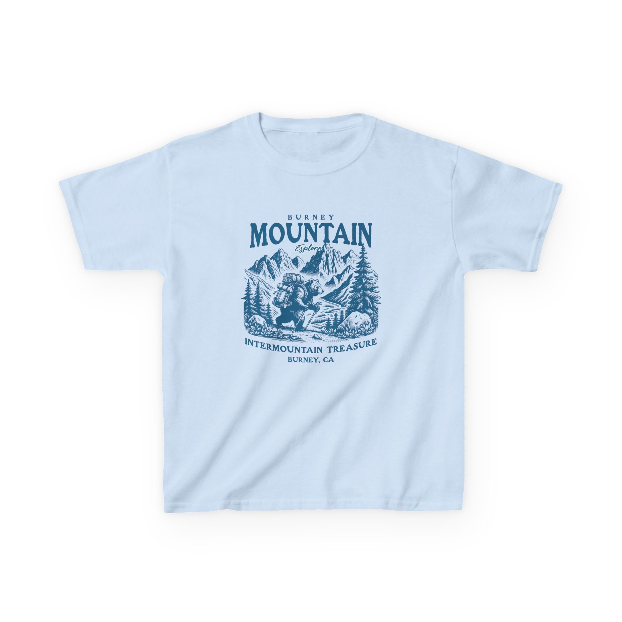 Burney Mt. Kids Heavy Cotton Tee - Image 9