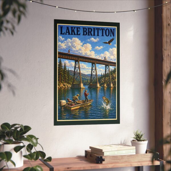 Lake Britton Poster