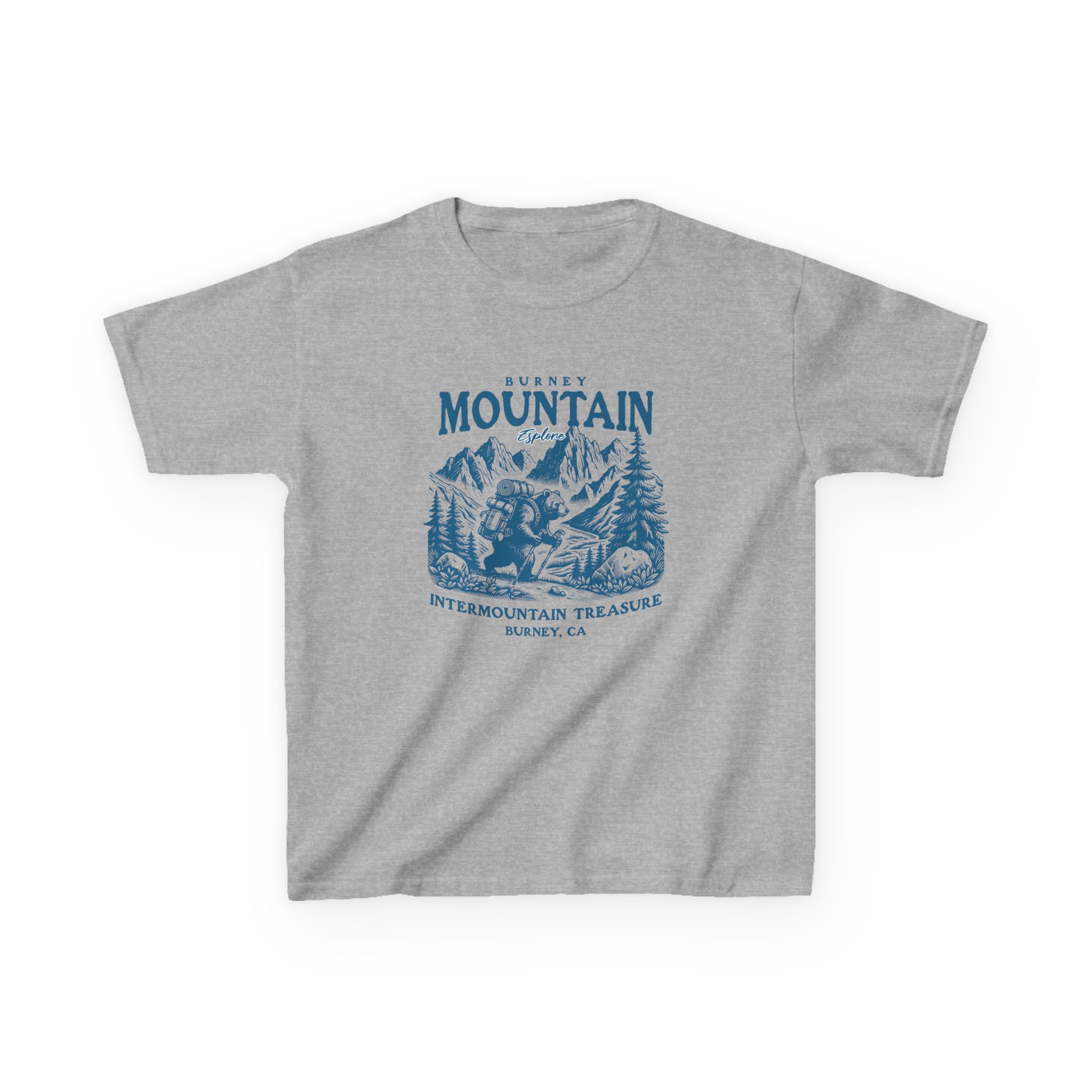 Burney Mt. Kids Heavy Cotton Tee - Image 5