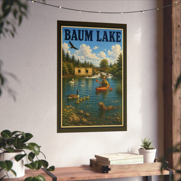 Baum Lake Poster