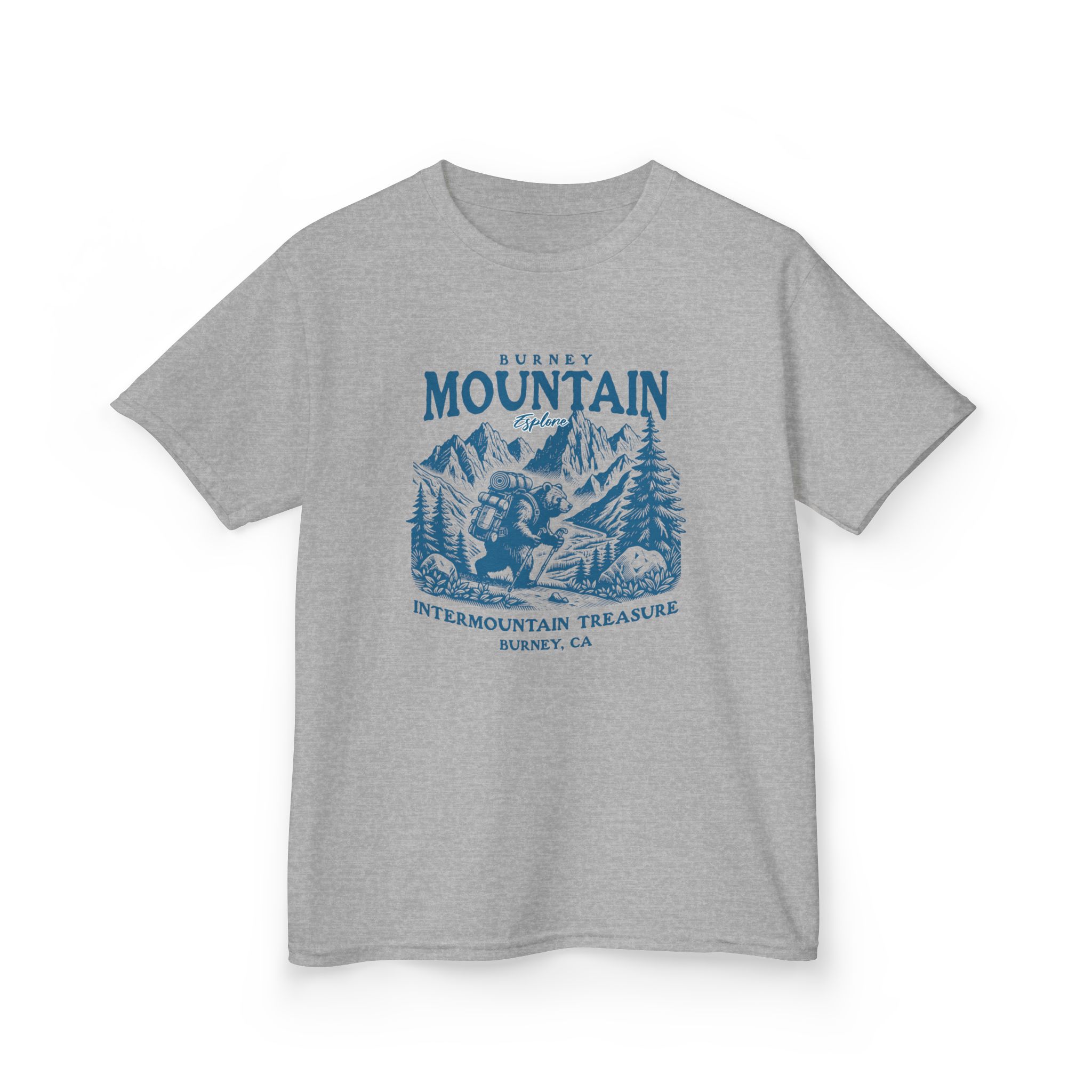 Burney Mt. Kids Heavy Cotton Tee - Image 7