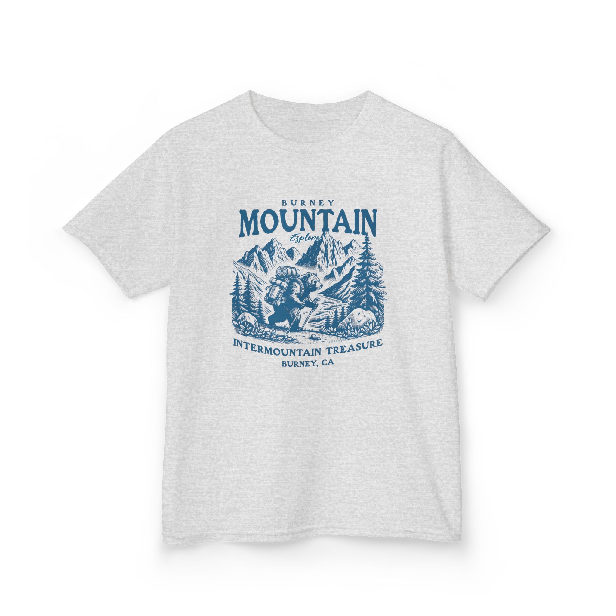 Burney Mt. Kids Heavy Cotton Tee - Image 3