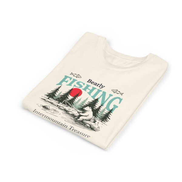 “Bearly” Fishing Youth Short Sleeve Tee