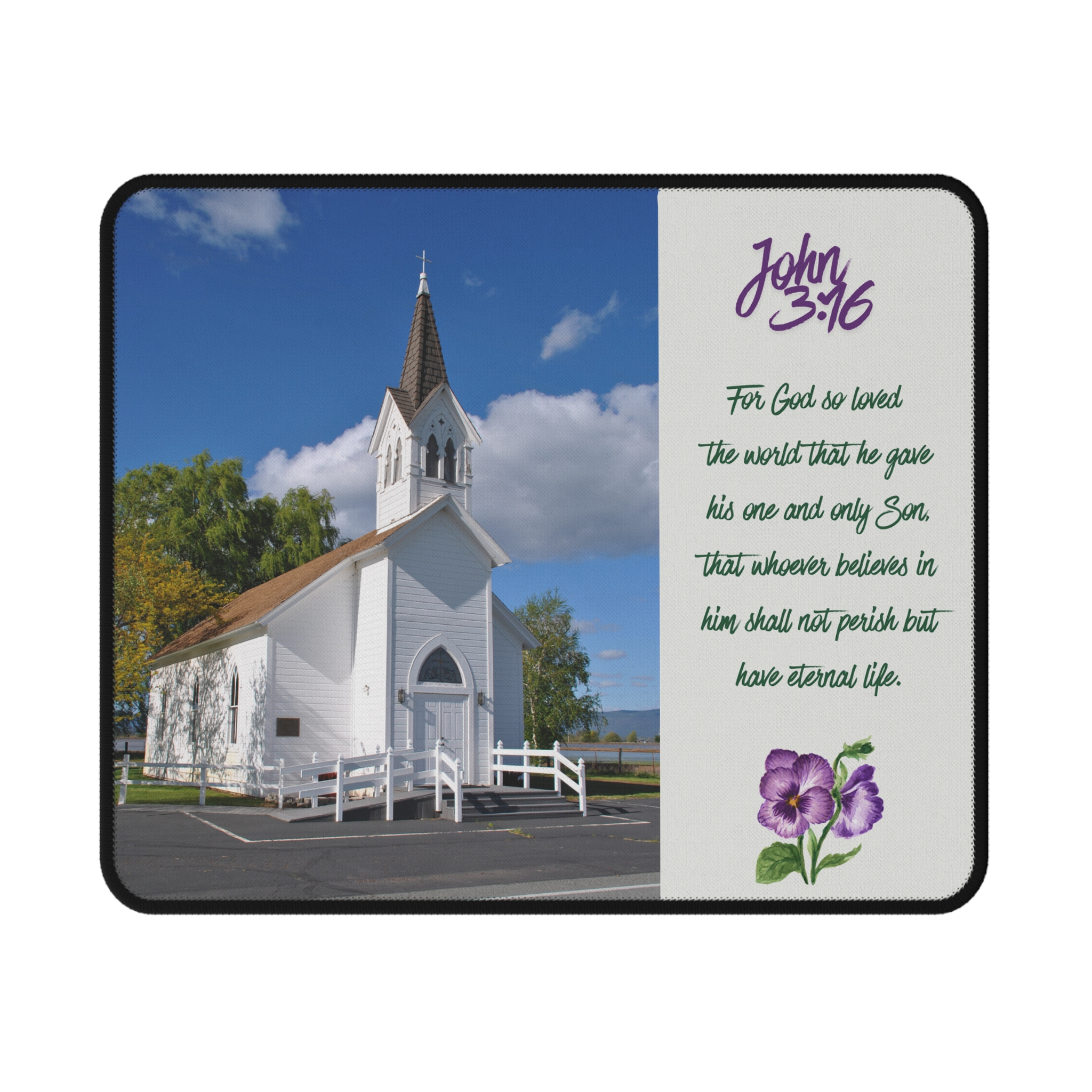 Non-Slip Mouse Pad Glenburn Church